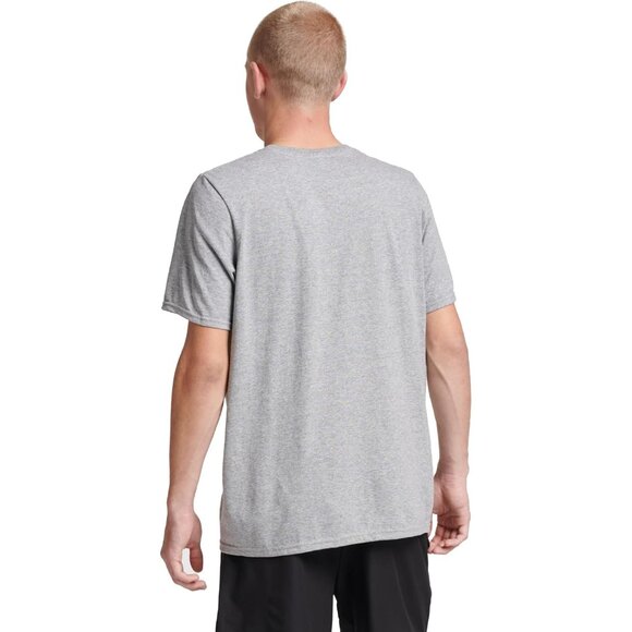 Russell Athletic Men's Oxford Imported Pull On Dri-power Short Sleeve Tees - Picture 4 of 4